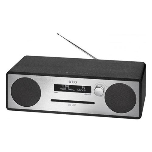 411051 AEG DAB + Muziekcentrum MC 4469 Zwart 20 W