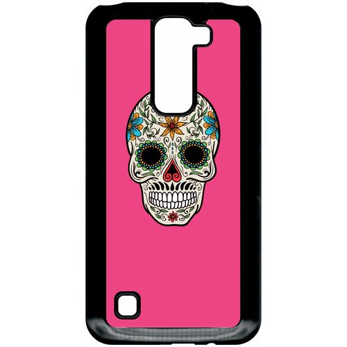 Coque Lg K7 Modele X220 Crane Couleurs Fond Rose