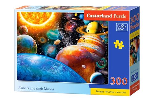 Castorland Jigsaw Planets and their moons 300 pièces