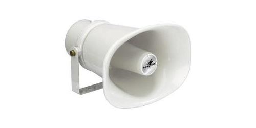 Haut-parleur à chambre de compression Monacor IT-115 blanc