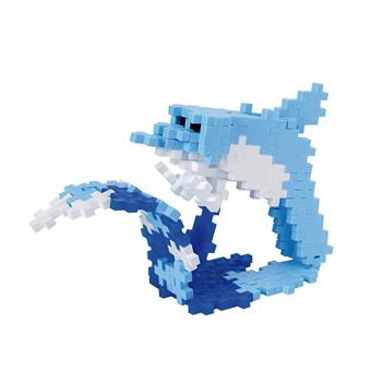 Jeu de construction Plus Plus Tube Dauphin 100 pièces