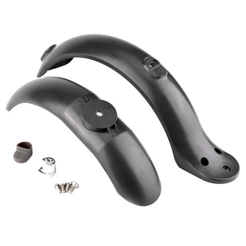 Avant / Arrière Fender Set Pour Xiaomi M365 Scooter Électrique Noir BT221