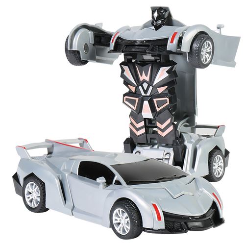 Voiture De Déformation Robot 1:32 Jouet Pour Enfants Gris MK43 - Voiture  télécommandée - Achat & prix
