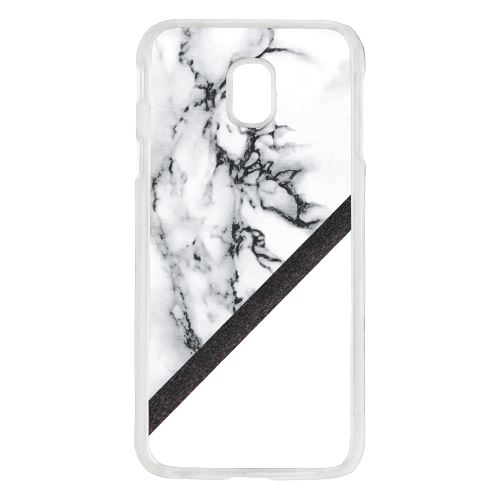 Coque Rigide Pour Samsung Galaxy J5 2017 Motif Marbre Blanc Noir