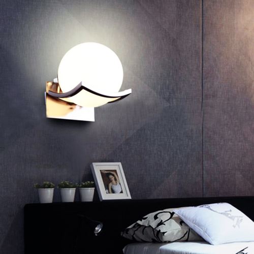 Eclairage Led Ampoules Led Applique En Verre Spherique Etude De