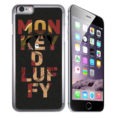 Coque pour iPhone 6 Plus et iPhone 6S Plus one piece monkey d luffy