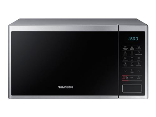 Samsung MG23J5133AT - Four micro-ondes grill - pose libre - 23 litres - 800 Watt - acier inoxydable