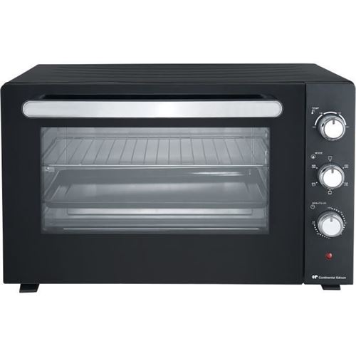 Continental Edison CEMF70B - Elektrische oven - convectie - 70 liter - 2200 W - zwart