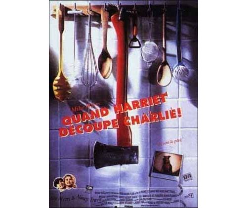 Quand Harriet découpe Charlie ! AFFICHE CINEMA ORIGINALE