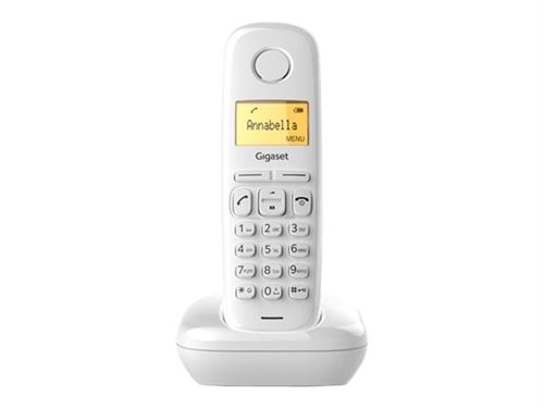 Gigaset A170 - Snoerloze telefoon met nummerherkenning - DECTGAP - wit