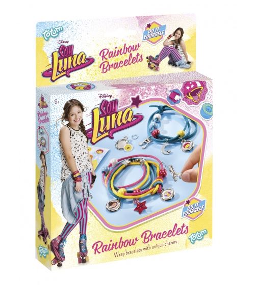 Totum Kit d'artisanat faire vos propres bracelets Soy Lunaarc-en-ciel