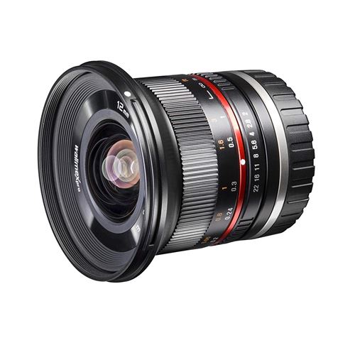 walimex objectif pro 2,0/12 nero MFT