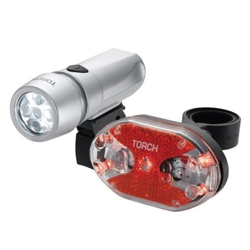 Torch set d'éclairage High Beamer White 5X + Tail Bright 5X
