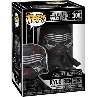 Figurine Funko Pop Star Wars Lights et sound Kylo Ren