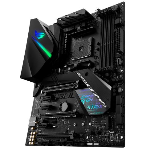 ASUS ROG STRIX X470-F GAMING Carte-mère ATX Socket AM4 AMD X470 USB 3.1 Gen 1, USB 3.1 Gen 2, USB-C Gen1 Gigabit LAN carte…