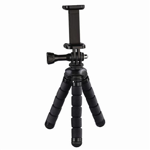 Hama Flexible Mini Flex Flex Smartphone et GoPro Largeur 5,5 - 7,8 cm