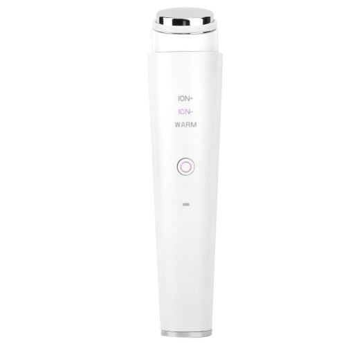 Machine de nettoyage de pores multifonctionnelle Instrument de beauté pour soins de la peau par vibrations ioniques (Blanc)