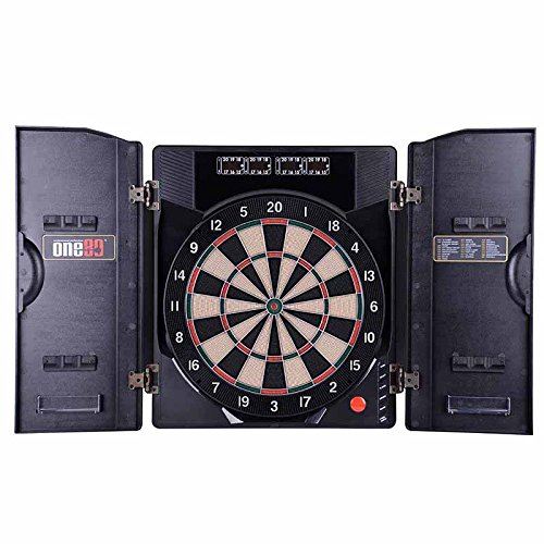ONE80 Deluxe II Electronic Cible de fléchettes Multicolore, 18 Diamètre