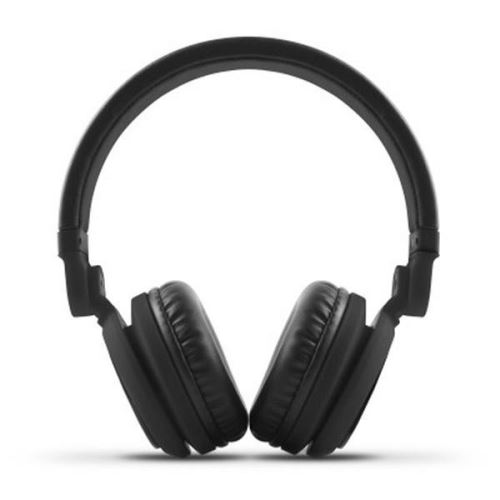 Casque baladeur avec microphone couleur noir - Ecouteur PC, jeux, téléphone, smartphone