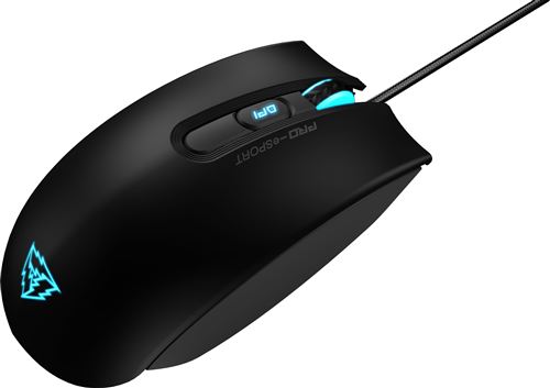 Souris Gaming avec LED ThunderX3 TM40 16000 DPI Noir Bleu