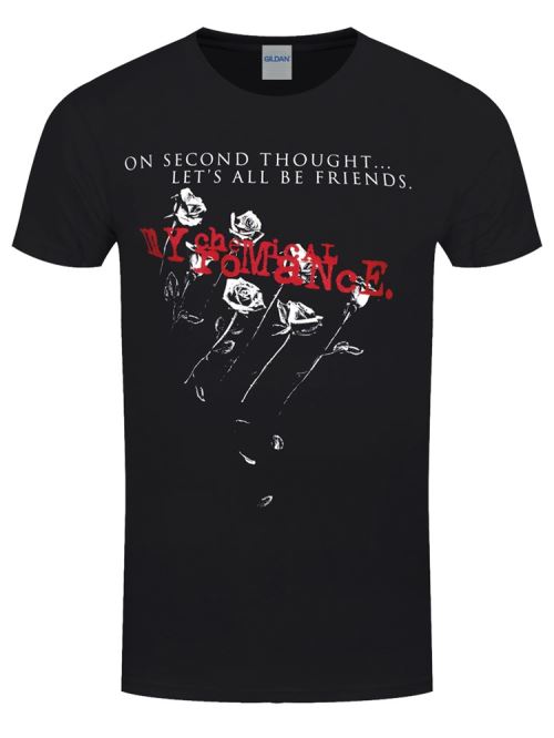 My Chemical Romance T-Shirt Let's All Be Friends Homme Noir - Taille XXL