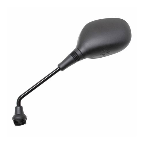 Retroviseur maxiscooter adaptable yamaha 125-250 xmax 2006+2007-mbk 125-250 skycruiser 2006+2007 gauche Noir
