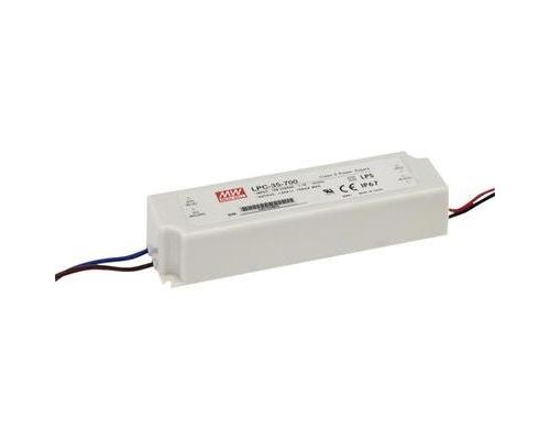 Driver led mean well lpc-35-700 9-48 v dc 700 ma