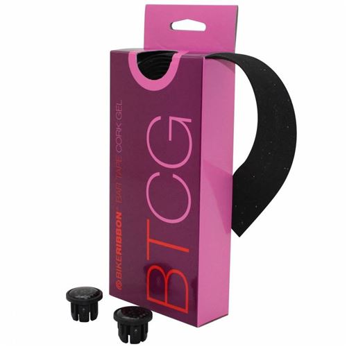 Ruban de guidon bikeribbon cork gel noir
