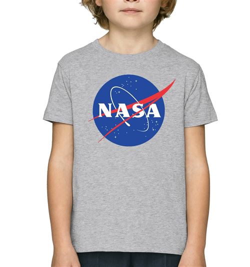 T-shirt NASA Enfant - Logo NASA Taille 8 ans
