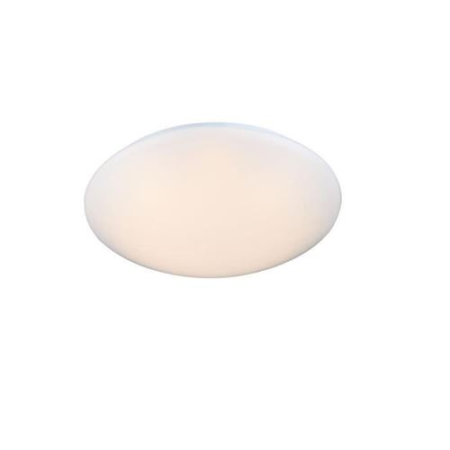 Globo plafonnier acrylique l33,5 x l33,5 x h10,5 cm - blanc globo lighting 21468