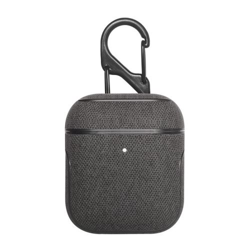 Coque en PU WISETONY pour Apple AirPods 2 - Noir