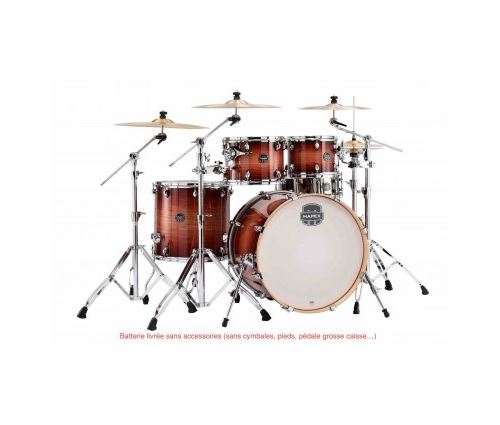 Mapex MXAR529SCRA Armory Stage Redwood Burst batterie 5 fûts pour le rock