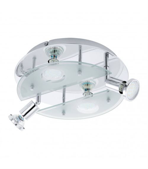 Plafonnier CABO 1 4 ampoules chrome