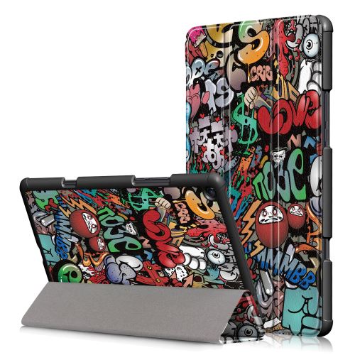 Convient pour support plat 4 Plus 10,1 pouces support en PU Manchon de protection251*156*17MMGraffiti
