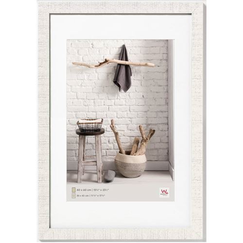 Walther Design Cadre photo Home 60x80 cm Blanc polaire