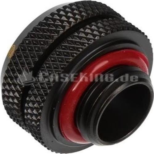 bitspower bitspower multi-link adapter g1/4 zoll 16mm ad - carbon black noir
