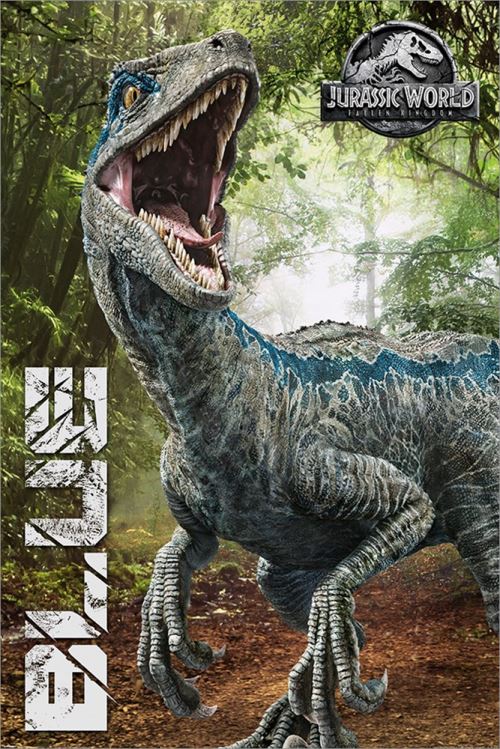 Jurassic World Maxi Poster 61 x 91,5 cm Fallen Kingdom Blue