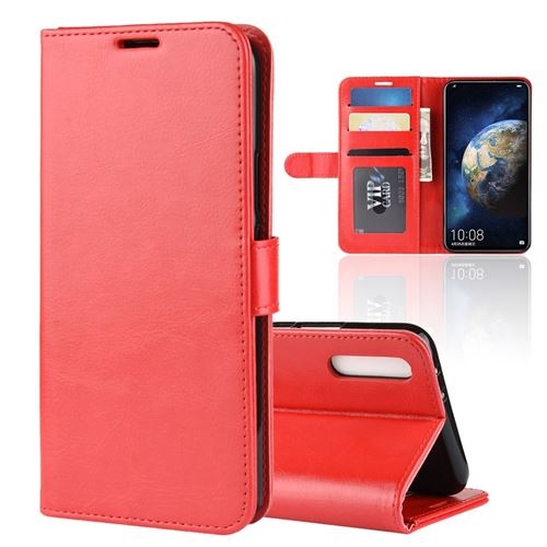 Etui en PU arrière couleur rouge pour Huawei Honor Magic 2