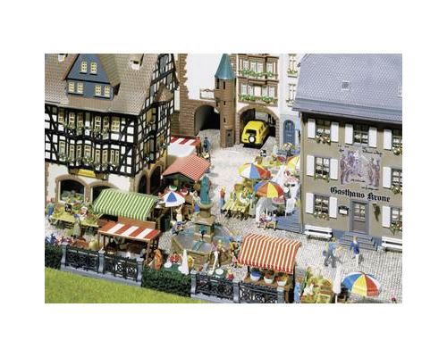Faller 180582 H0 Wochenmarkt