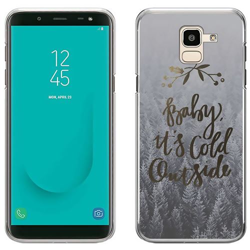 Coque pour Samsung Galaxy J6 -  Baby Cold Outside