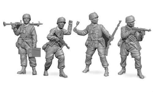 Zvezda - Parachutistes allemands