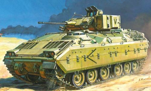 M2 Bradley Zvezda 1/100