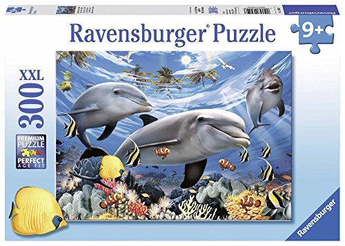 Ravensburger - Puzzle 300 pièces - Le bal des dauphins