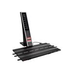 Carrera Digital 132/124 Rail De Raccordement Accessoires - Unité D'adaptation 34,5 Cm - Connecte Poste Pilotage, Tour De Position, Rampe Feux - Pièce Détachée NVX - Sens De Course Fléché - Slot Racing