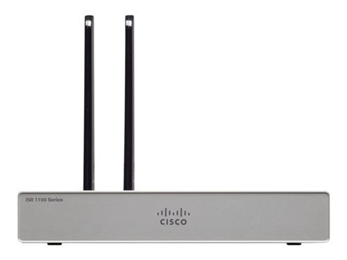 Cisco Integrated Services Router 1101 - Router - 4-poorts switch - GigE