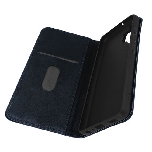 Étui pour Samsung Galaxy A32 Portefeuille Support Vidéo Fermeture Magnétique bleu