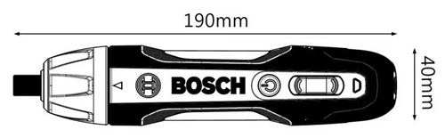 Bosch GO 2 Kit Professional visseuse sans-fil Smart Tournevis 3.6V
