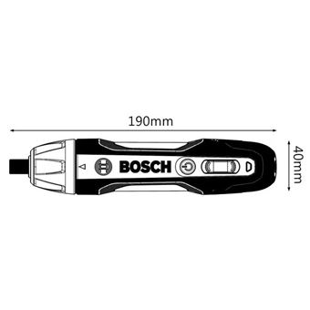 Visseuse sans fil Bosch Push Drive 3.6 V Lithium Ion 06039C6000