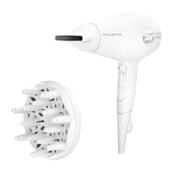 Pack Rowenta CV6602ES Inclus sèche-cheveux or CV6130FO 2400W y Massage Facial LV6020F0 - 1