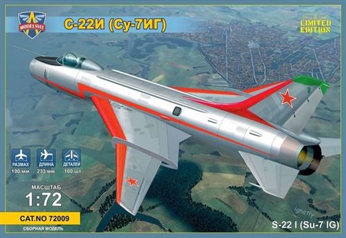 Sukhoi Su-22i (su-7ig) Su-7bm With Wings - 1:72e - Modelsvit